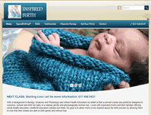 Tablet Screenshot of inspiredbirth.com
